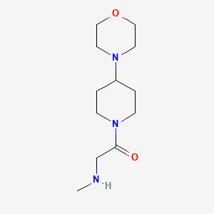 2-(Methylamino)-1-[4-(morpholin-4-yl)piperidin-1-yl]ethan-1-one