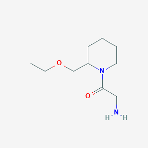 2-Amino-1-(2-(ethoxymethyl)piperidin-1-yl)ethan-1-one