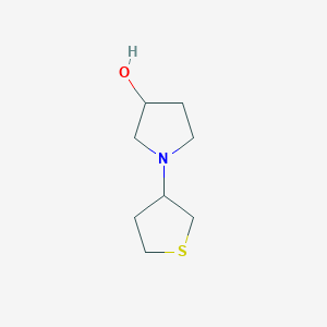 1-(Tetrahydrothiophen-3-yl)pyrrolidin-3-ol