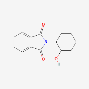 B14723789 2-(2-Hydroxycyclohexyl)isoindole-1,3-dione CAS No. 5399-20-2