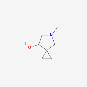 5-Methyl-5-azaspiro[2.4]heptan-7-ol