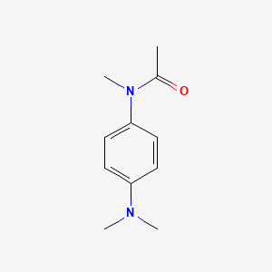 B14724134 N-[4-(Dimethylamino)phenyl]-N-methylacetamide CAS No. 5369-36-8