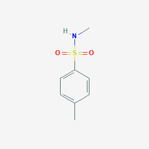 molecular formula C8H11NO2S B147245 N-甲基对甲苯磺酰胺 CAS No. 640-61-9