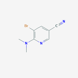 5-Bromo-6-dimethylamino-nicotinonitrile