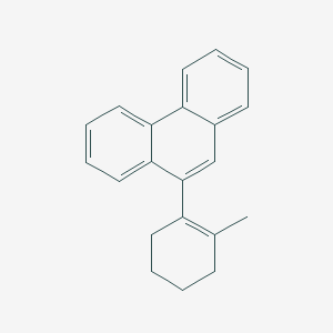 9-(2-Methylcyclohex-1-en-1-yl)phenanthrene