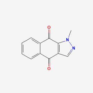 1-Methylbenzo[f]indazole-4,9-dione