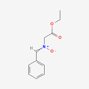 N-(2-Ethoxy-2-oxoethyl)(phenyl)methanimine N-oxide