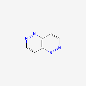 molecular formula C6H4N4 B14724859 Pyridazino[4,3-c]pyridazine CAS No. 6133-45-5