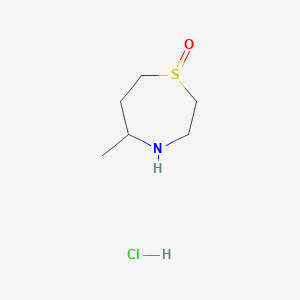 5-Methyl-1lambda4,4-thiazepan-1-one hydrochloride