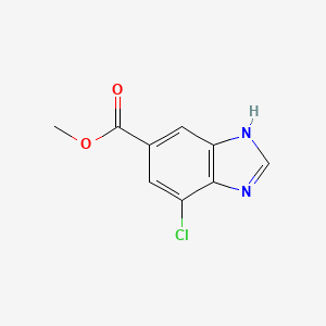 Methyl 7-chloro-1H-1,3-benzodiazole-5-carboxylate