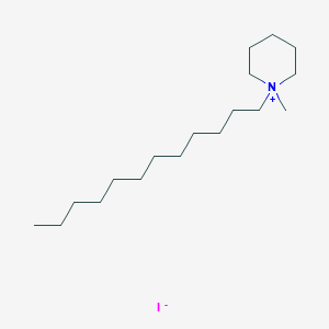 molecular formula C18H38IN B14724976 1-Dodecyl-1-methylpiperidin-1-ium iodide CAS No. 6288-75-1