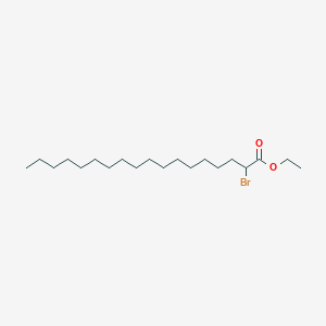 molecular formula C20H39BrO2 B14724995 Ethyl 2-bromooctadecanoate CAS No. 5340-56-7