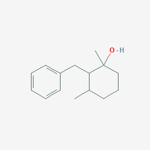 2-Benzyl-1,3-dimethylcyclohexan-1-ol