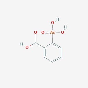 molecular formula C7H7AsO5 B14725031 2-Arsonobenzoic acid CAS No. 5456-26-8