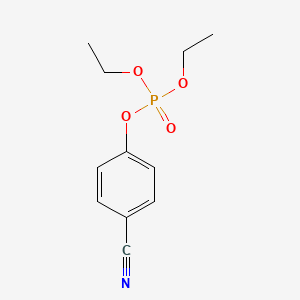 Diethyl 4-cyano-phenyl phosphate