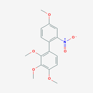 1,2,3-Trimethoxy-4-(4-methoxy-2-nitrophenyl)benzene