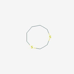 molecular formula C7H14S2 B14725131 1,4-Dithionane CAS No. 6573-47-3