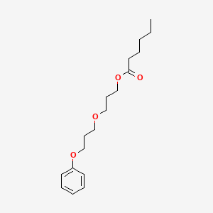 3-(3-Phenoxypropoxy)propyl hexanoate