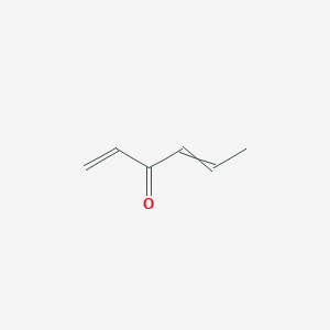 molecular formula C6H8O B14725170 Hexa-1,4-dien-3-one CAS No. 10575-36-7