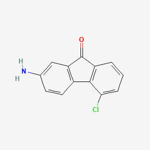 2-Amino-5-chloro-9h-fluoren-9-one