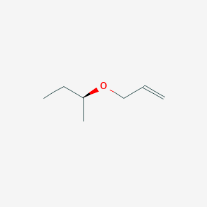 molecular formula C7H14O B14725219 (2S)-2-[(Prop-2-en-1-yl)oxy]butane CAS No. 6140-79-0