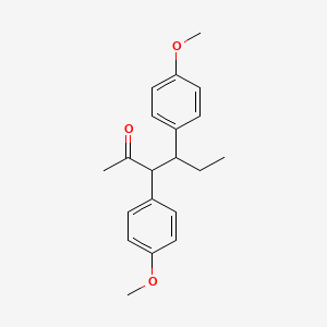 3,4-Bis(4-methoxyphenyl)hexan-2-one