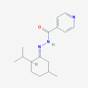 Isonicotinic acid, p-menth-3-ylidenehydrazide