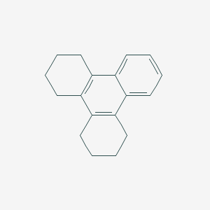 molecular formula C18H20 B14725266 1,2,3,4,5,6,7,8-Octahydrotriphenylene CAS No. 13090-93-2