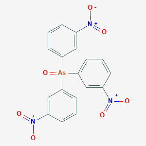 Tris(3-nitrophenyl)arsane oxide