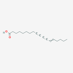 molecular formula C18H26O2 B14725331 Octadec-13-ene-9,11-diynoic acid CAS No. 13089-73-1