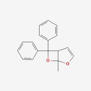 1-Methyl-6,6-diphenyl-2,7-dioxabicyclo[3.2.0]hept-3-ene