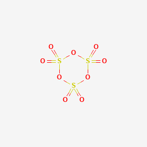 molecular formula O9S3 B14725349 1,3,5,2lambda~6~,4lambda~6~,6lambda~6~-Trioxatrithiane-2,2,4,4,6,6-hexone CAS No. 13771-24-9