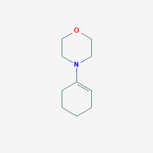 B147254 Morpholine, 4-(1-cyclohexen-1-yl)- CAS No. 670-80-4