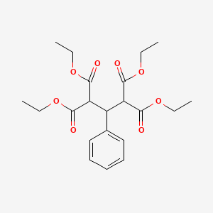 1,1,3,3-Propanetetracarboxylic acid, 2-phenyl-, tetraethyl ester