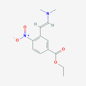 Ethyl 3-[(E)-2-(dimethylamino)ethenyl]-4-nitrobenzoate