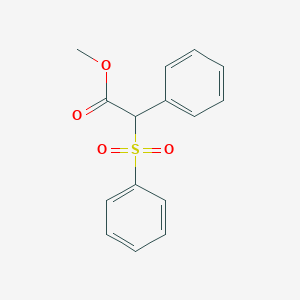 B14725473 Methyl phenyl(phenylsulfonyl)acetate CAS No. 5453-71-4