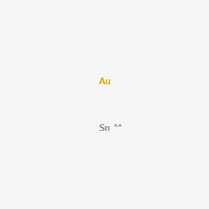 molecular formula AuSn B14725494 Gold;tin 