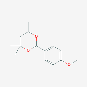 2-(4-Methoxyphenyl)-4,4,6-trimethyl-1,3-dioxane