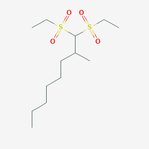 1,1-Bis(ethylsulfonyl)-2-methyloctane