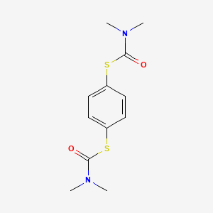 S-[4-(dimethylcarbamoylsulfanyl)phenyl] N,N-dimethylcarbamothioate