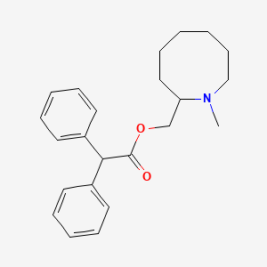 (1-Methylazocan-2-yl)methyl diphenylacetate