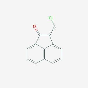 molecular formula C13H7ClO B14725559 2-(Chloromethylidene)acenaphthylen-1(2H)-one CAS No. 13152-83-5