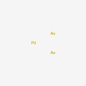 molecular formula Au2Pd B14725575 Gold;palladium CAS No. 12313-69-8