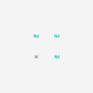 molecular formula Nd3Ni B14725659 Neodymium--nickel (3/1) CAS No. 12362-98-0