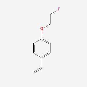 molecular formula C10H11FO B1472566 1-(2-Fluoroethoxy)-4-vinylbenzene CAS No. 2301068-53-9