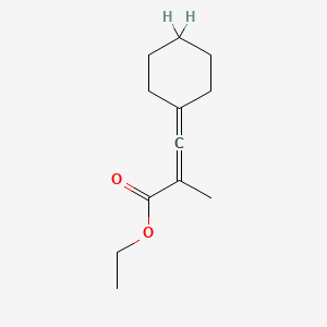 Ethyl 3-cyclohexylidene-2-methylprop-2-enoate