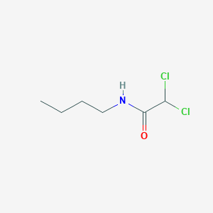 molecular formula C6H11Cl2NO B14725698 N-Butyl-2,2-dichloroacetamide CAS No. 5345-74-4