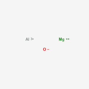 molecular formula AlMgO+3 B14725725 Aluminum;magnesium;oxygen(2-) 