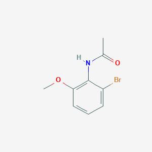 N-(2-bromo-6-methoxyphenyl)acetamide