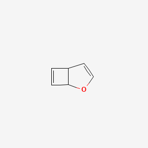 molecular formula C6H6O B14725790 2-Oxabicyclo[3.2.0]hepta-3,6-diene CAS No. 13920-54-2